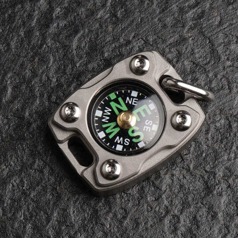 Cooyoo Cps-2 Mini Edc Outdoor Compass-0